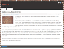 Tablet Screenshot of kanizsaitegla.hu